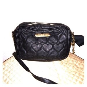 Small black handbag